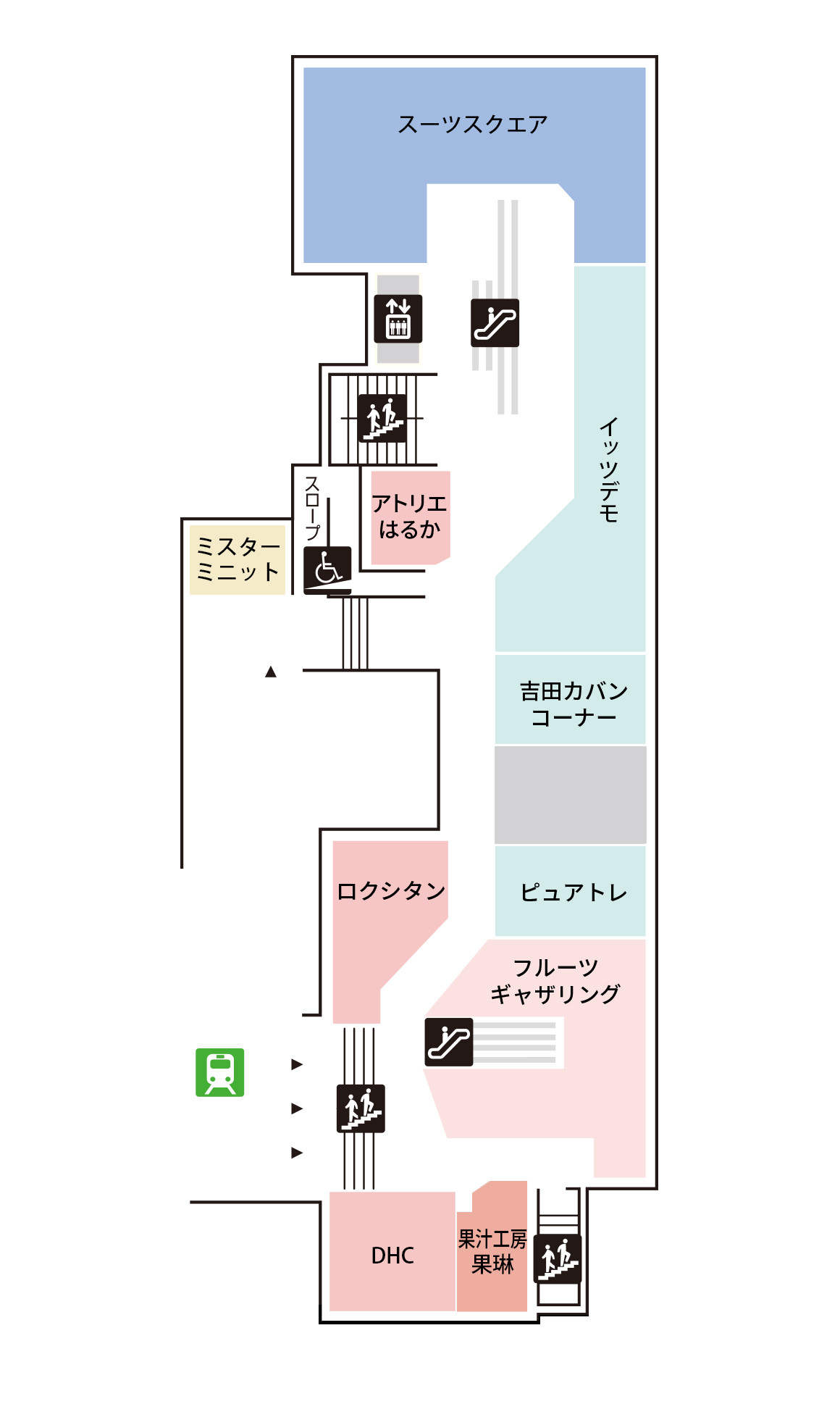 フロアマップ 東館 2F