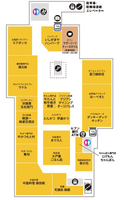 フロアマップ 7F