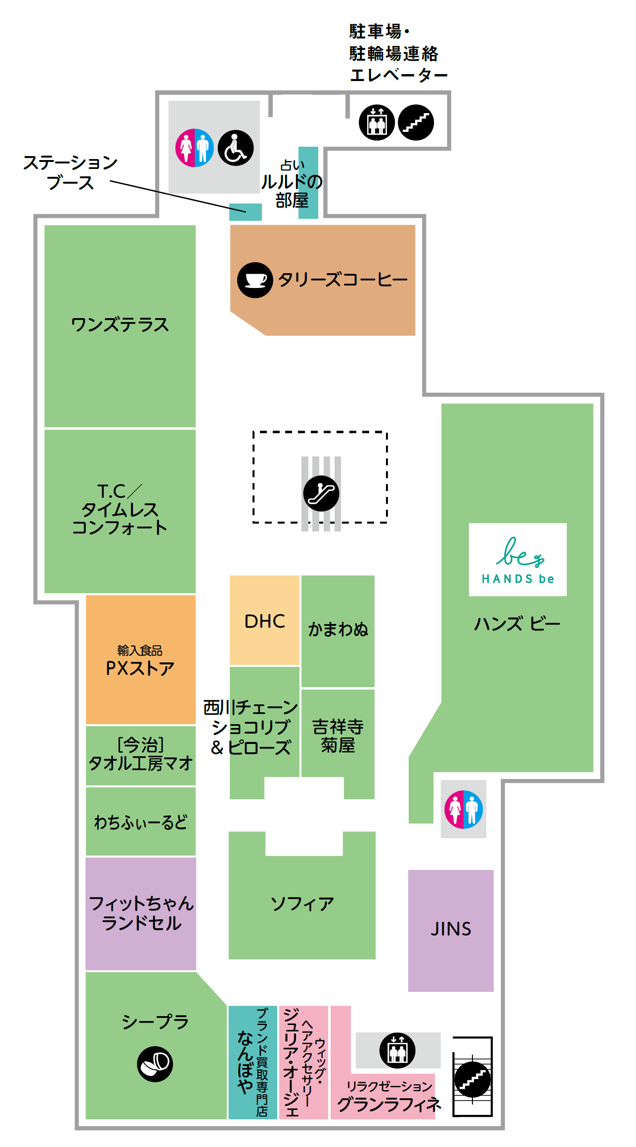 フロアマップ 6F