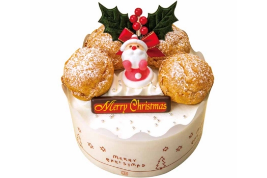 クリスマスケーキ 白4号