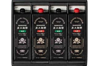 炭火珈琲詰め合わせ4本セット
