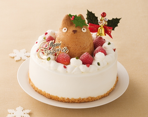 トトロのクリスマスショートケーキ