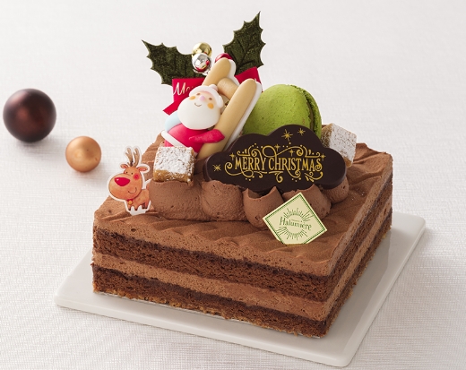 クリスマスチョコレートケーキ