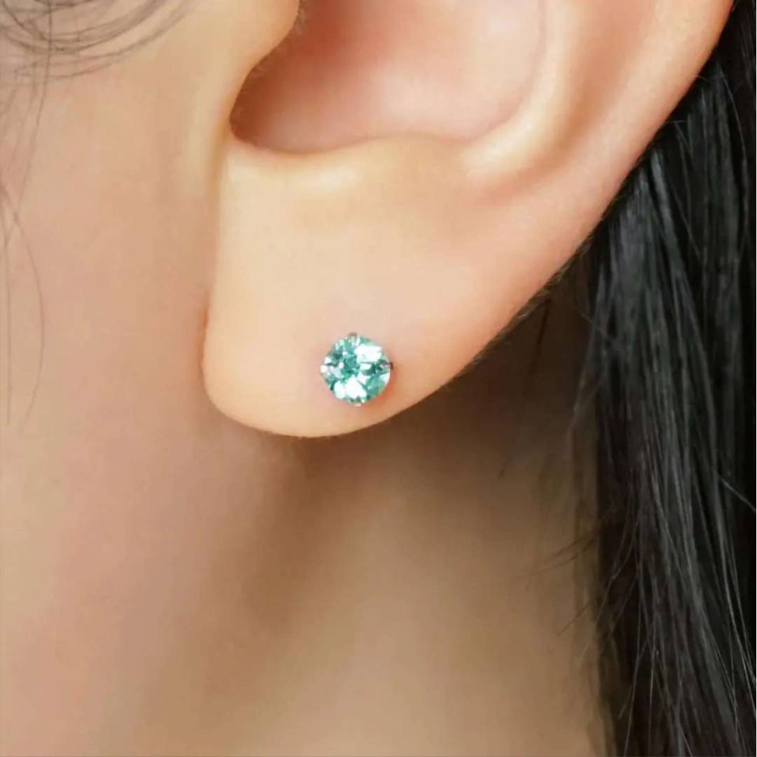 Pt  アパタイトピアス