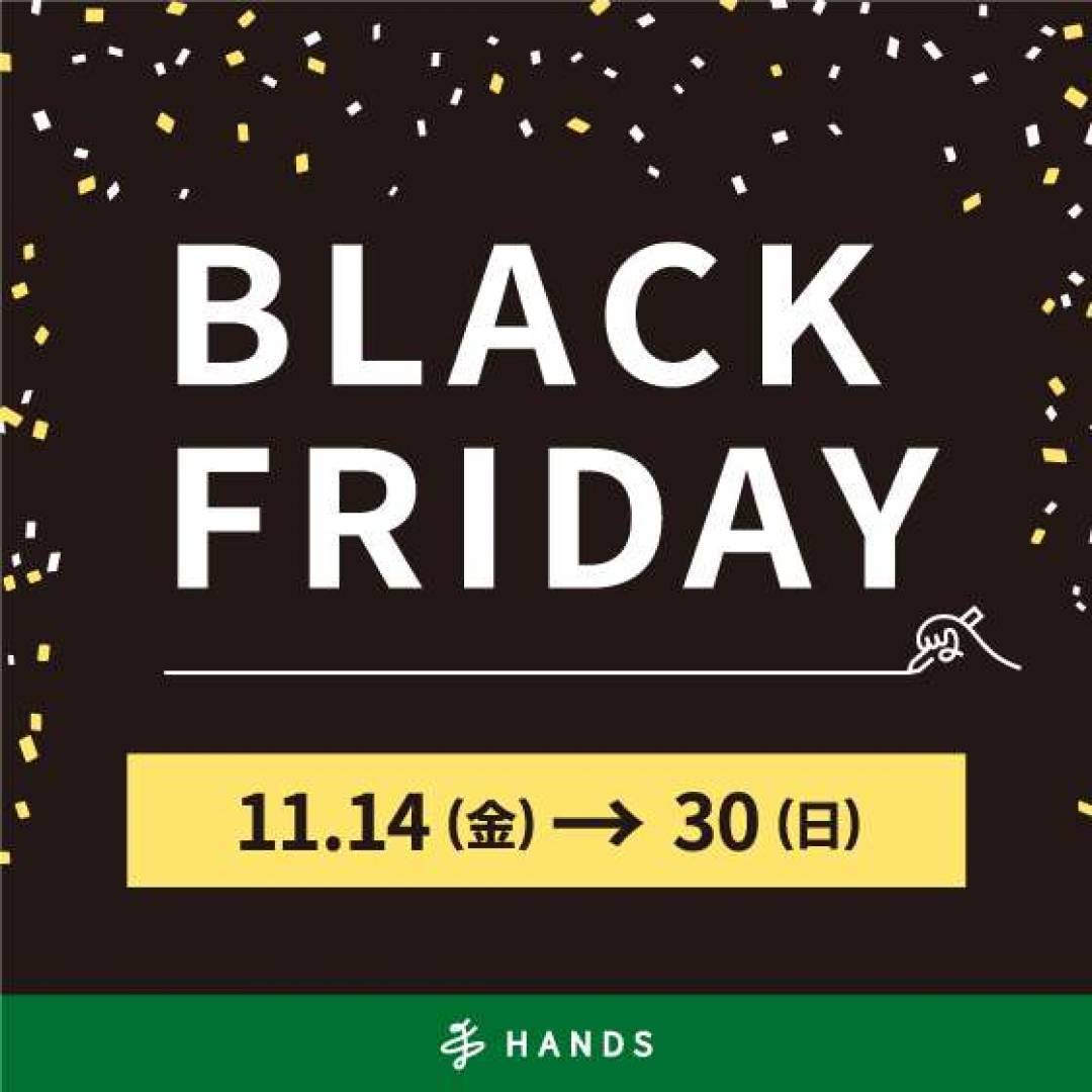 ブラックフライデー開催中！