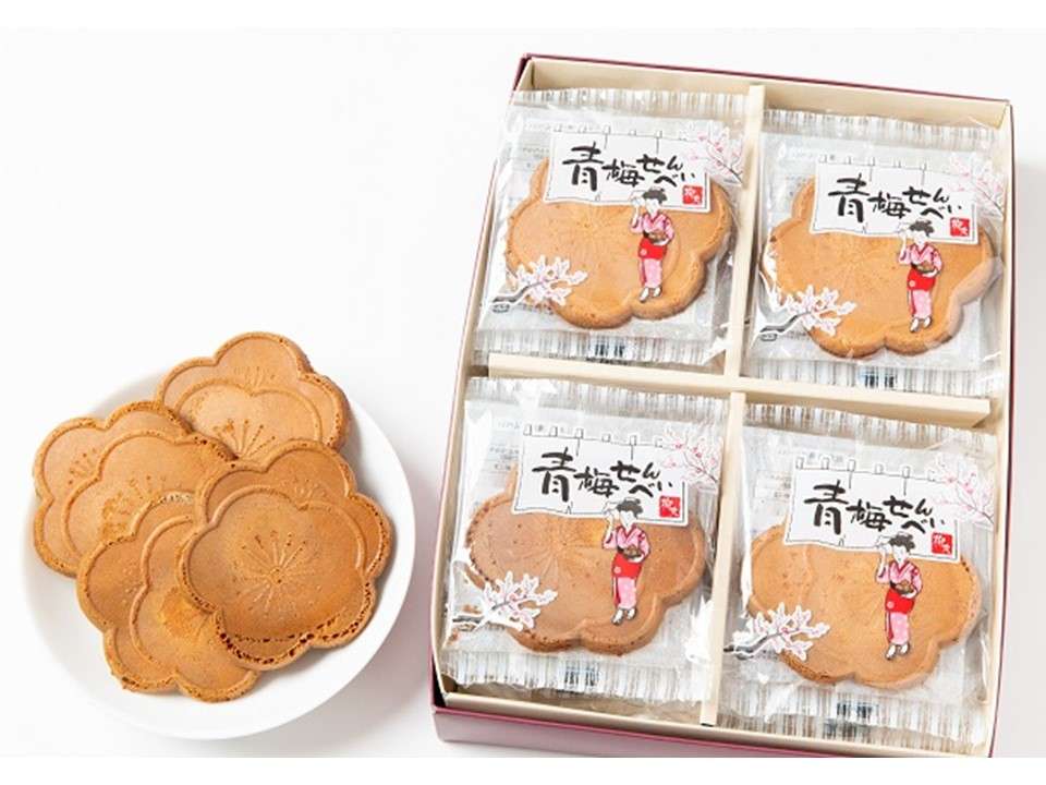 青梅せんべい