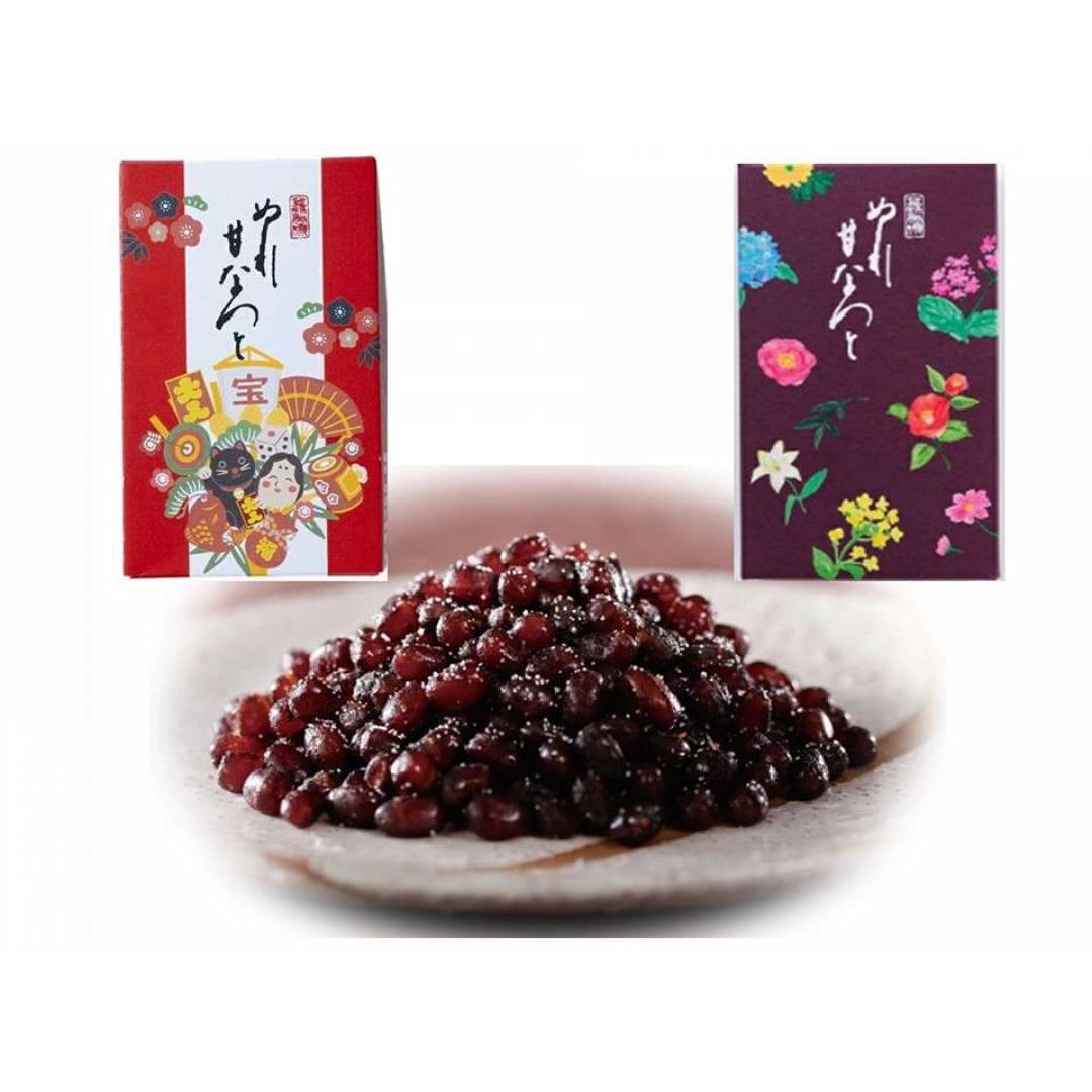 【銘菓】東京 花園万頭「ぬれ甘なっと」紅白箱 酉の市Ver