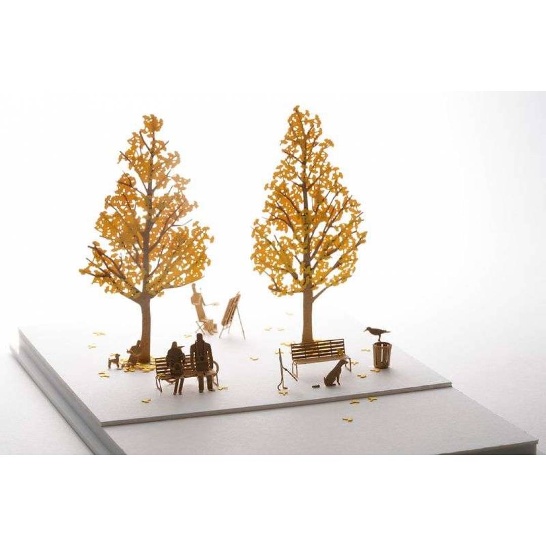 「紙」から生まれたミニチュア世界 ”テラダモケイ”