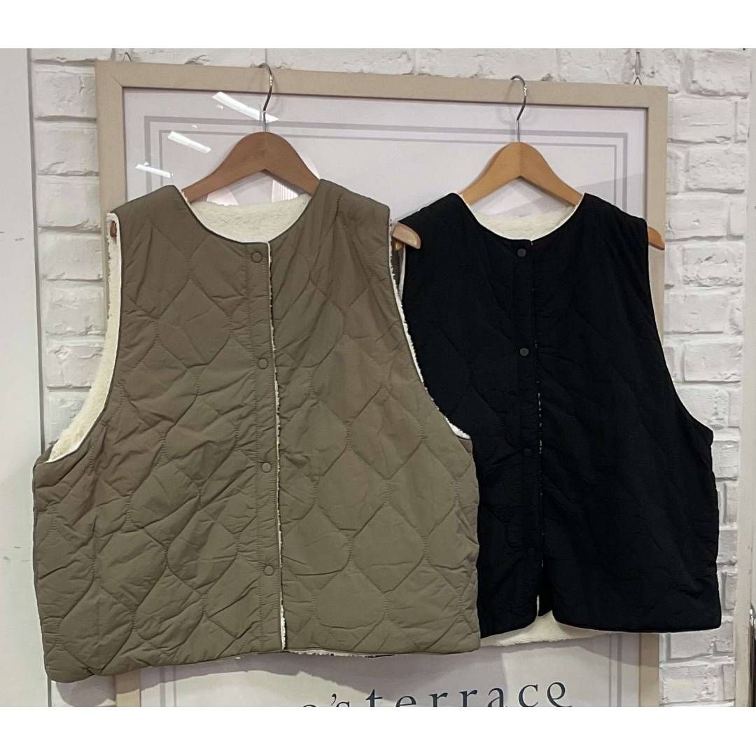 あったかキルティングベストのご紹介