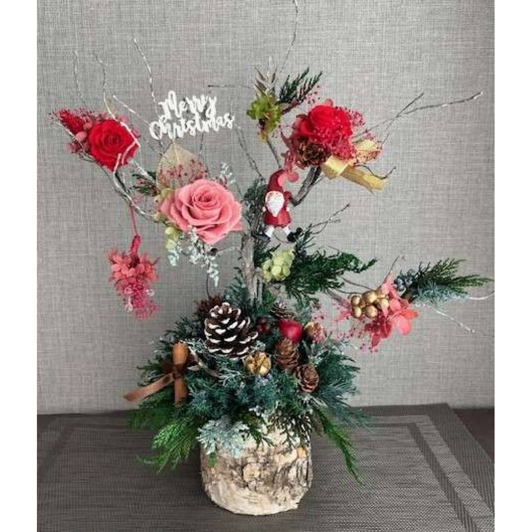 【期間限定】暮らしに花を添える美しいアレンジフラワー”Mrose”