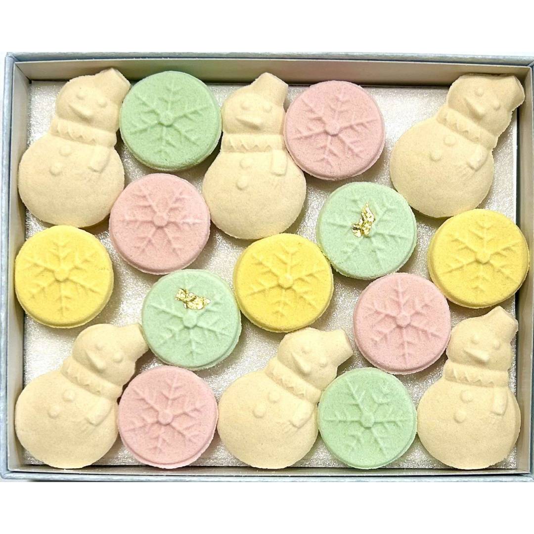 寛永堂　冬の御干菓子　雪だるま