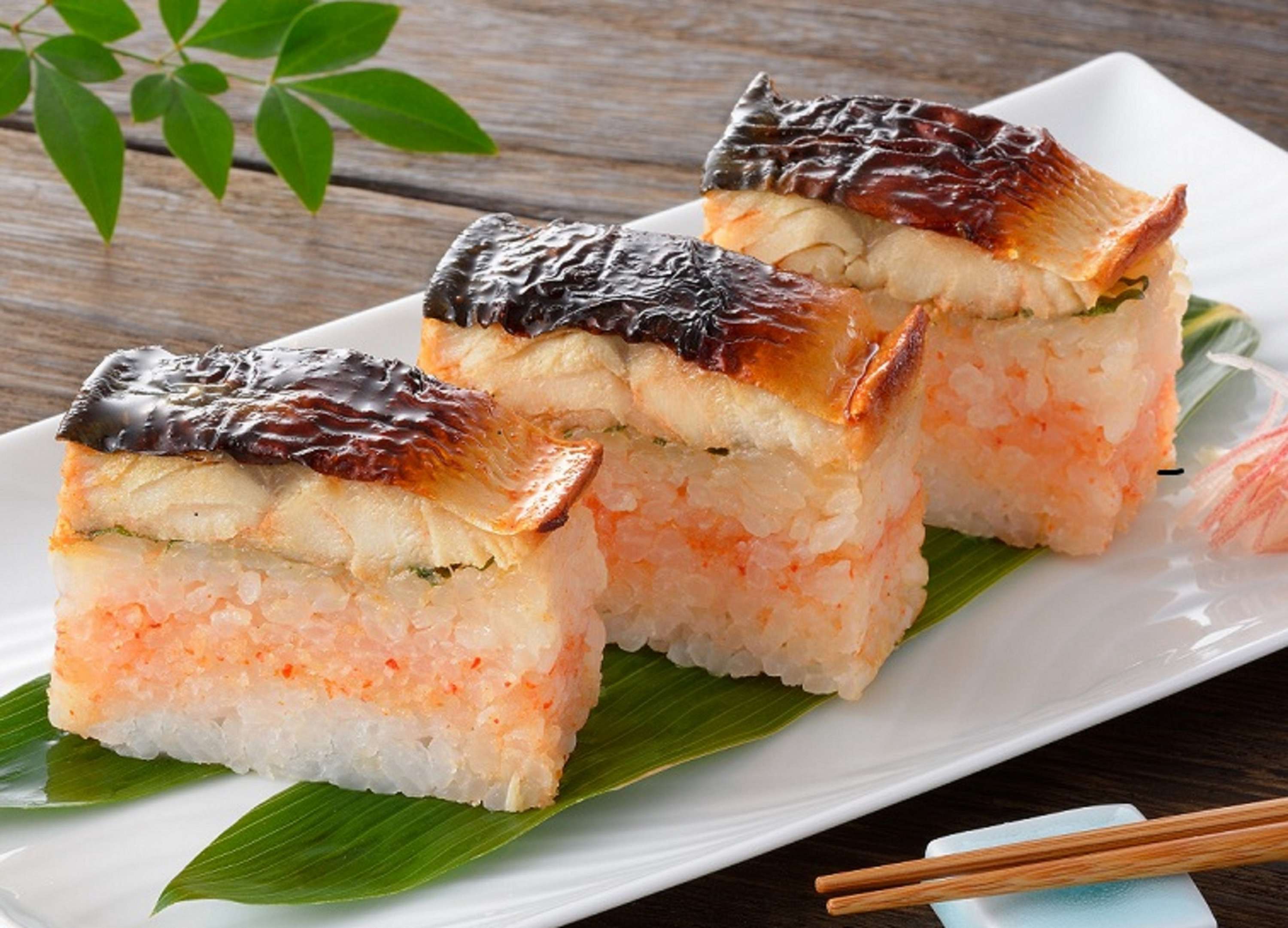 明太子焼き鯖寿司