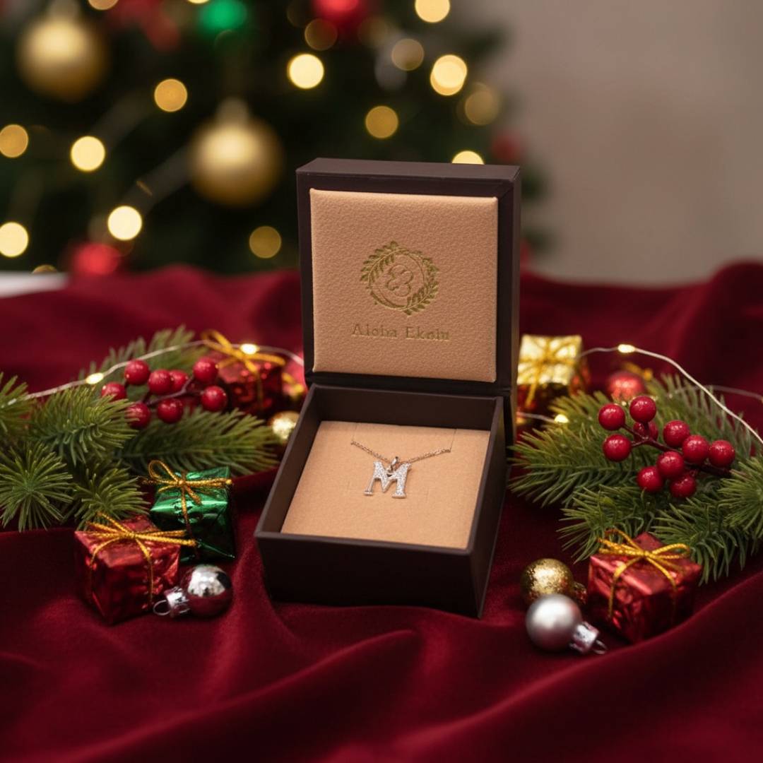 14Kイニシャルペンダントトップ