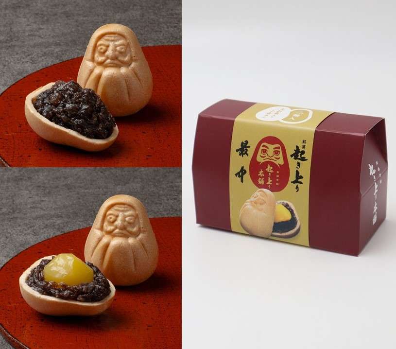 起上りだるま最中