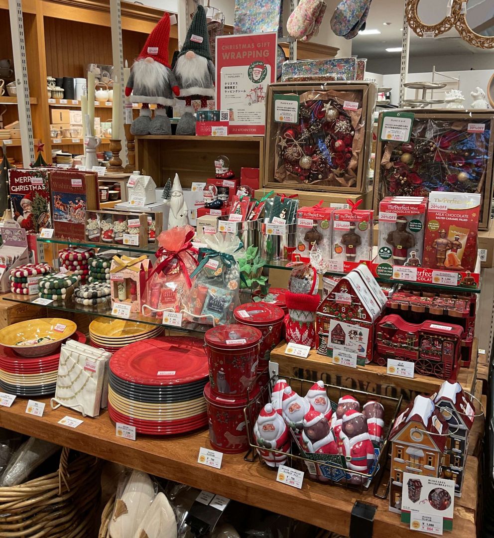 クリスマスを彩るグッズ