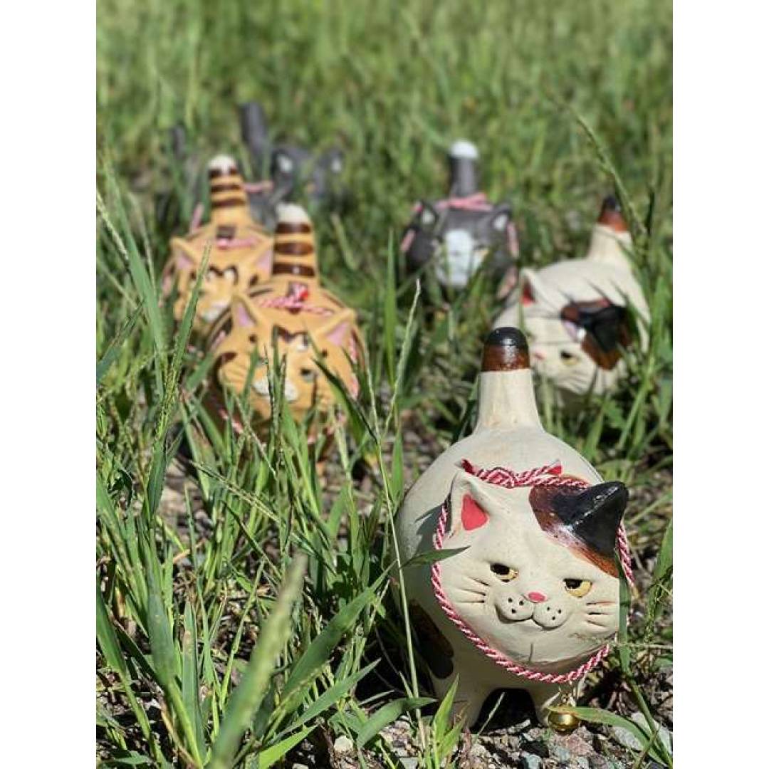 【期間限定】「にくったらしくも、かわいらしい」をテーマに、猫を中心とした陶人形フセネコテン〈布施猫〉