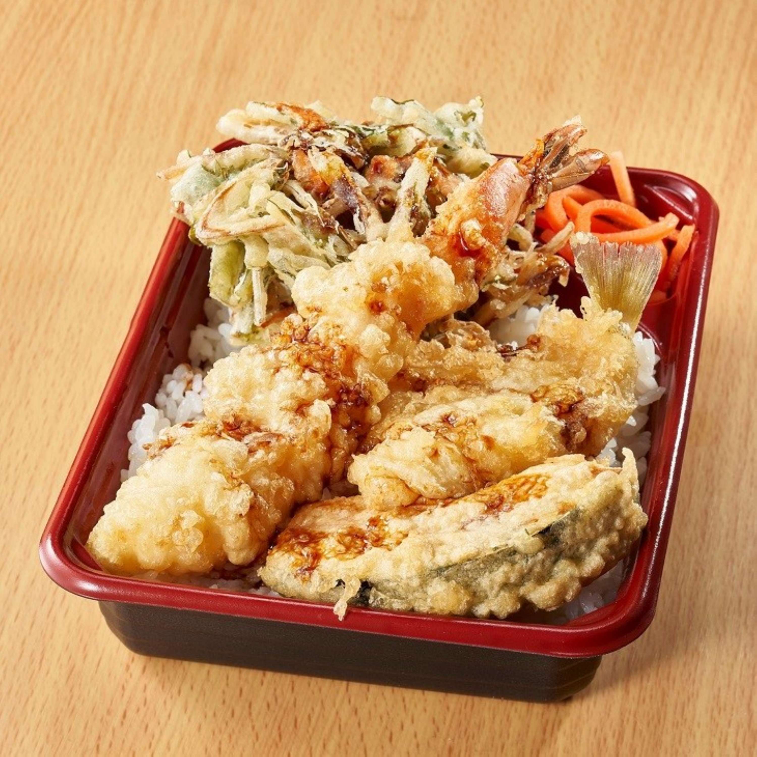 湘南しらすのかき揚げ天重