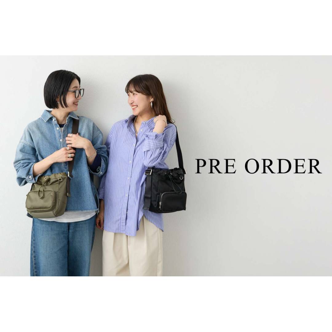 【ラシット】シルエットが可愛いバッグご予約受付中