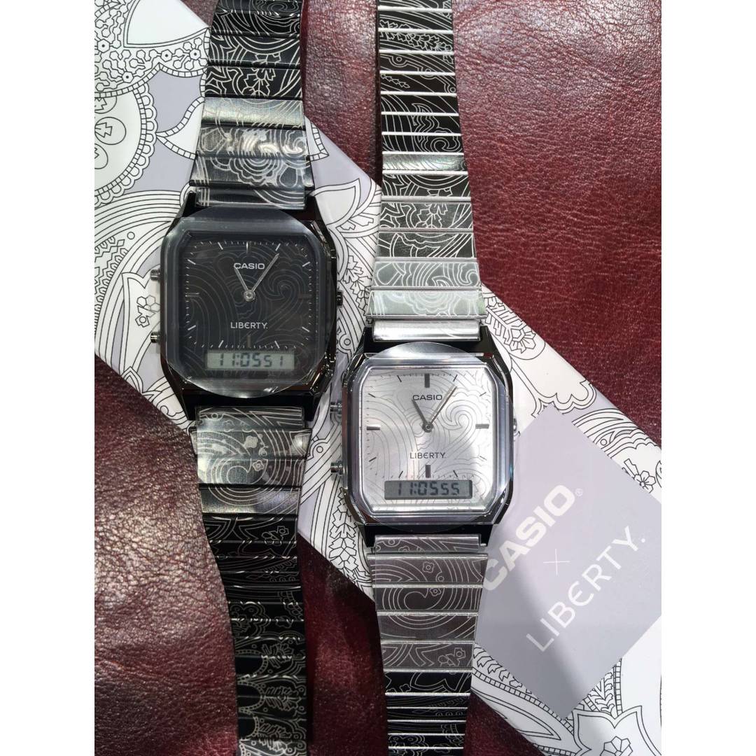 【CASIO】英国老舗ブランドLIBERTYとのコラボモデル