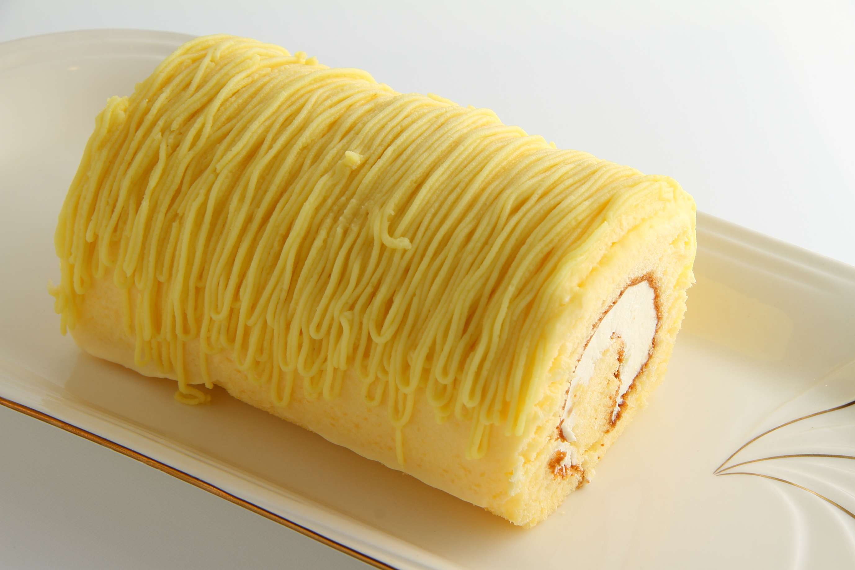 黄金のモンブランロール