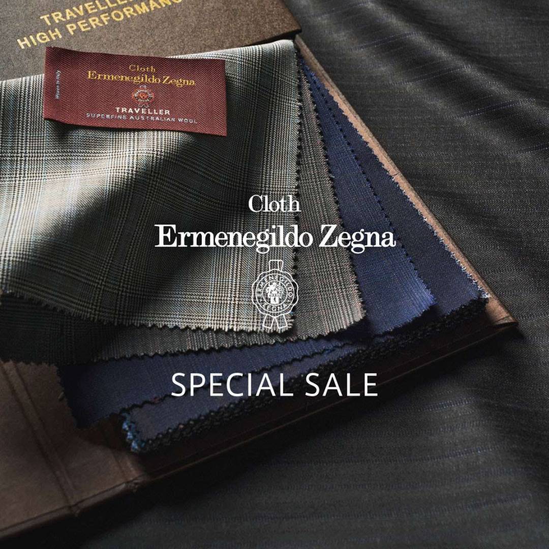 “Zegna SPECIAL SALE”開催中!