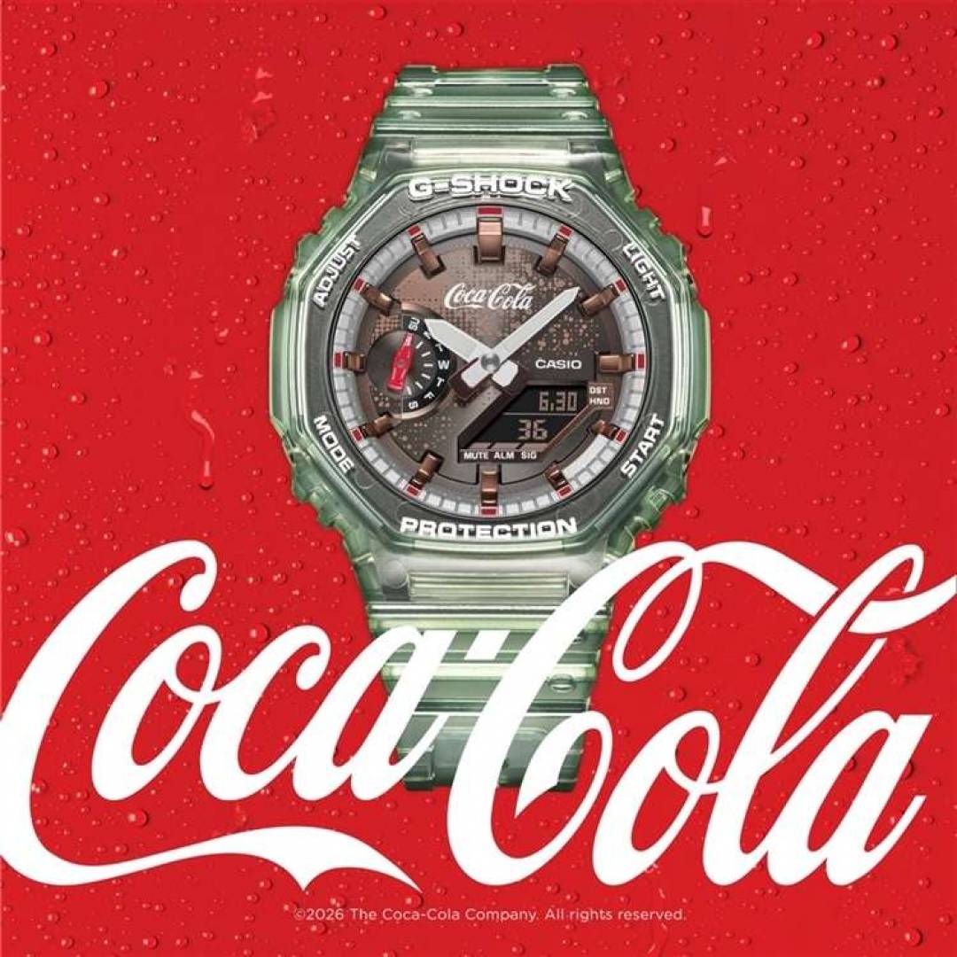 【G-SHOCK】コカ・コーラ140周年を記念したコラボモデル!