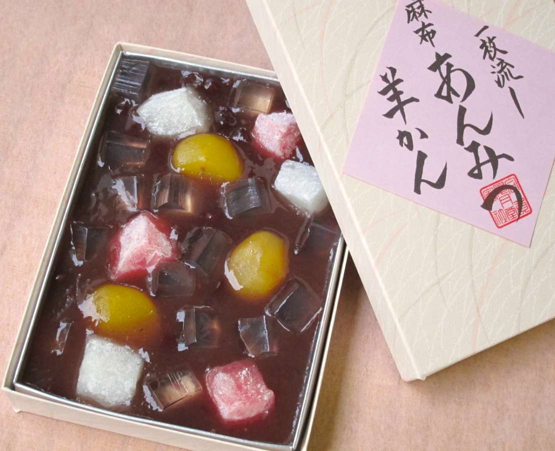 一枚流しあんみつ羊羹