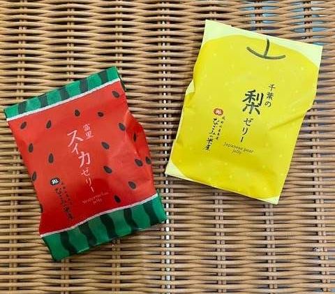 富里スイカゼリー&千葉の梨ゼリー