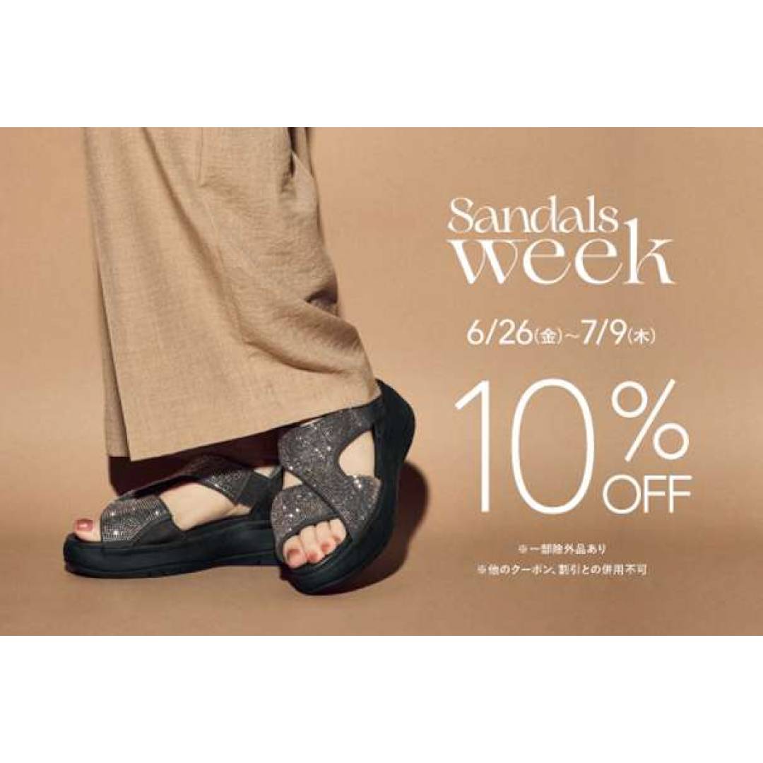 サンダルweek👡開催中✨