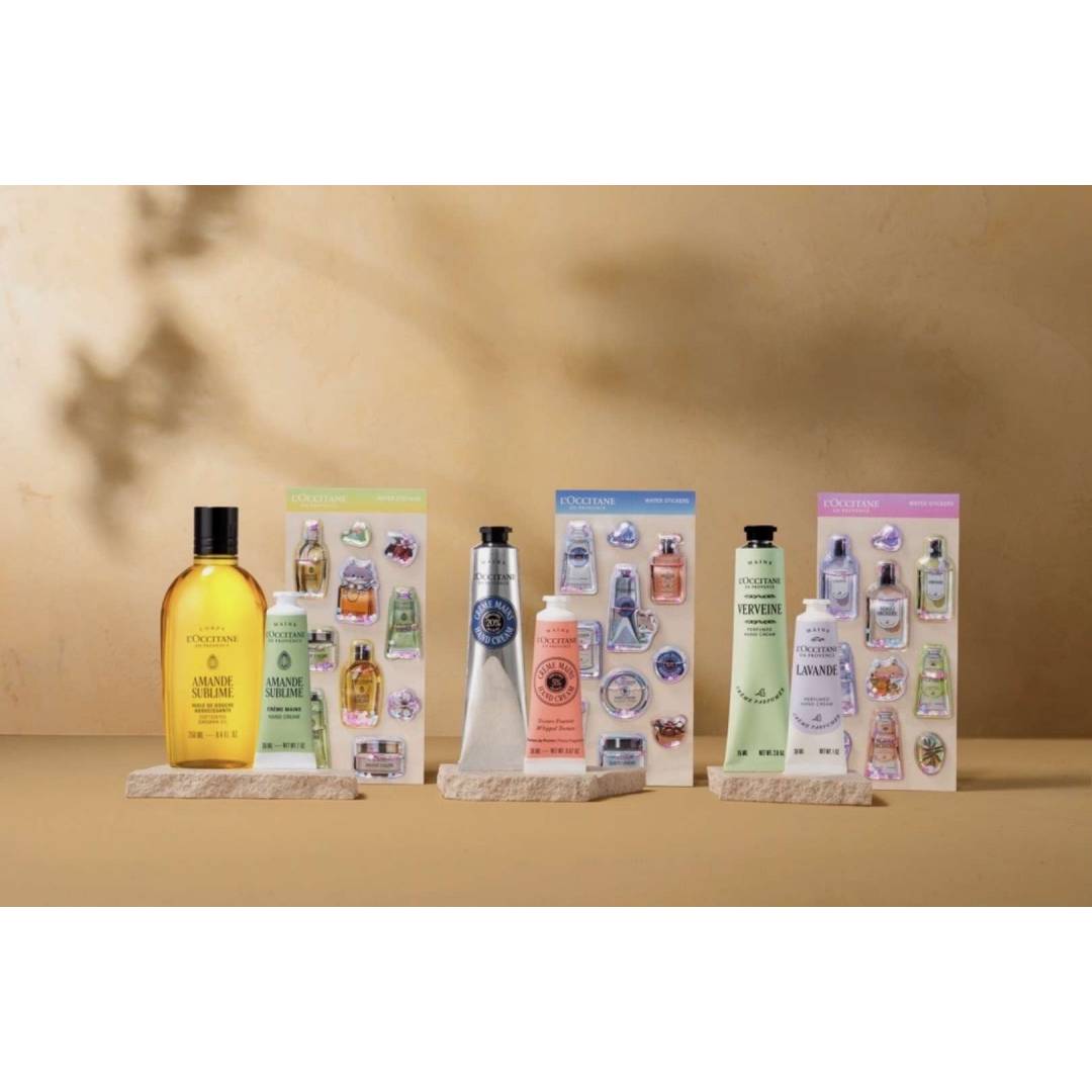 L’OCCITANE en Provence × サンスター文具
50周年特別企画 ウォーターシールキット