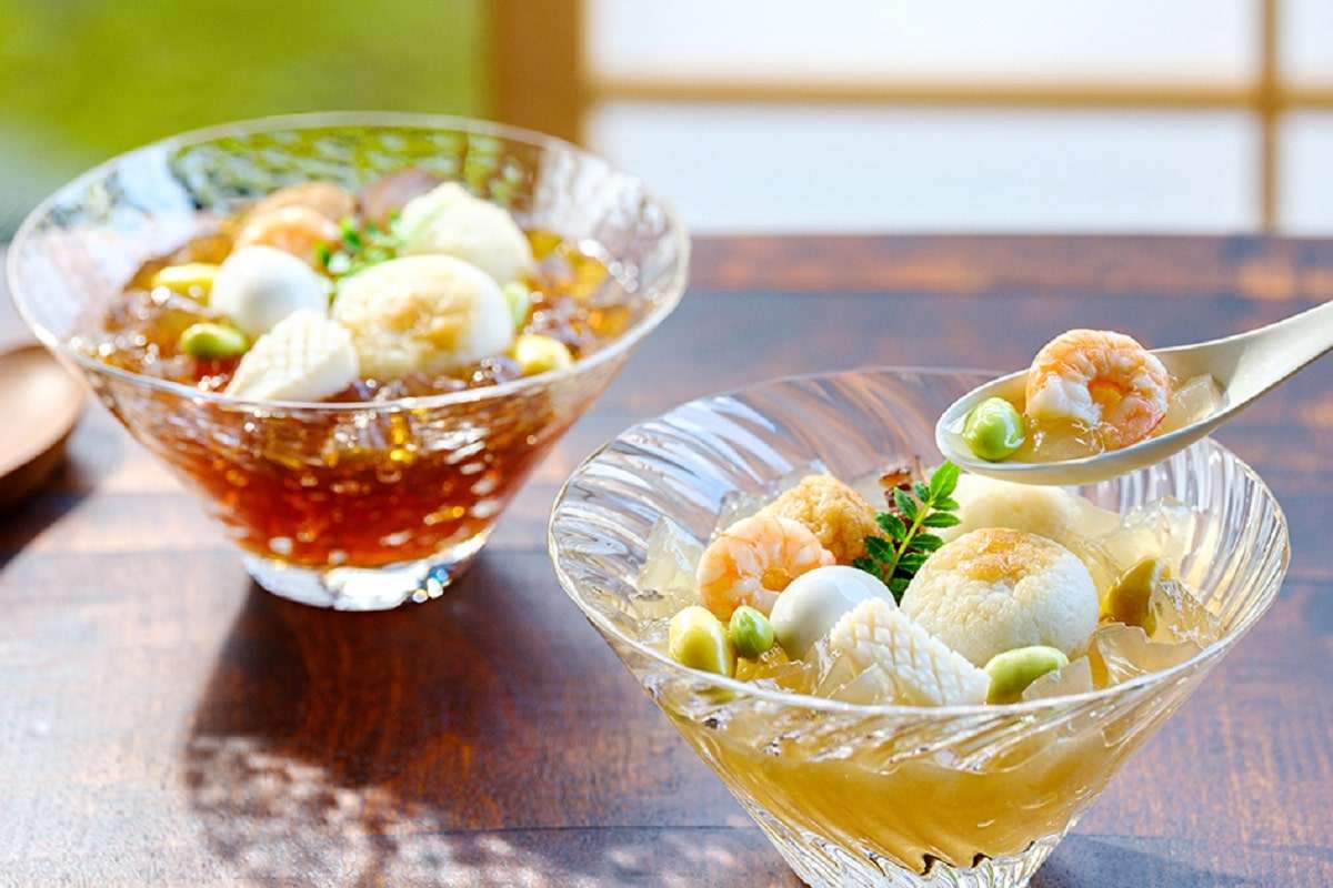 冷やしおでん（さっぱり鯛だし・こくうま煮干し醤油）