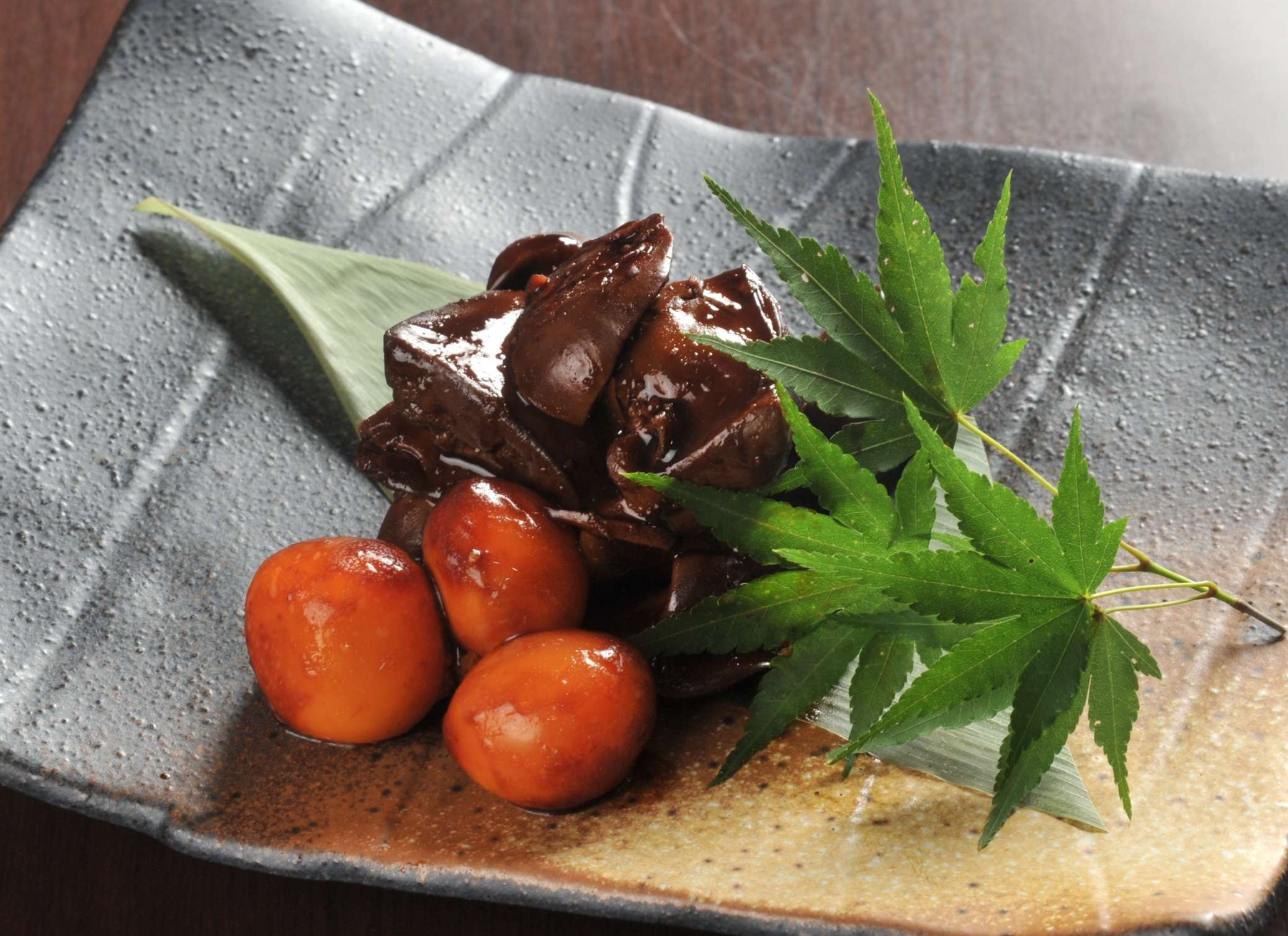 とり肝しぐれ煮
