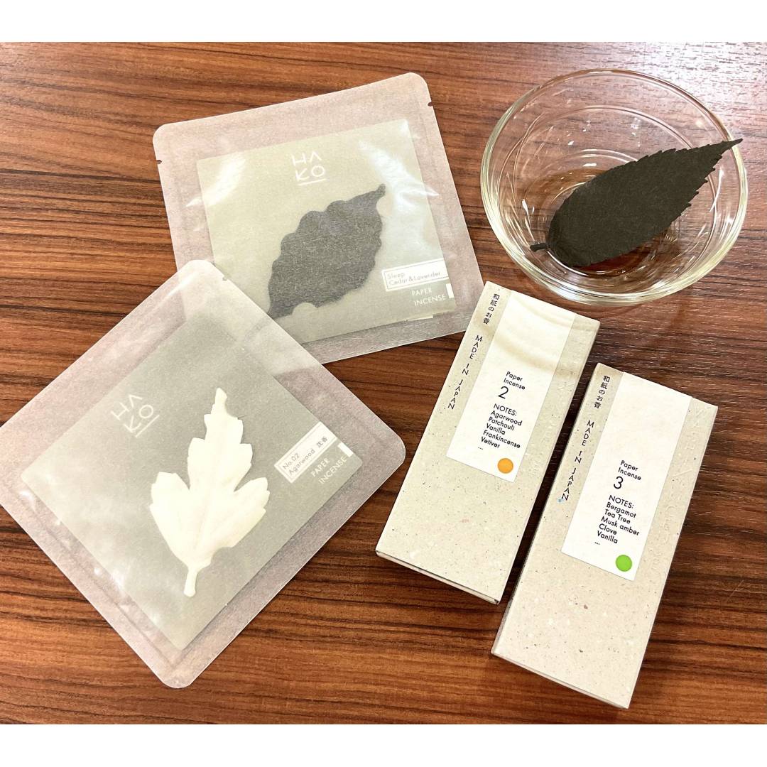 和紙のお香で癒されてみませんか?🌿