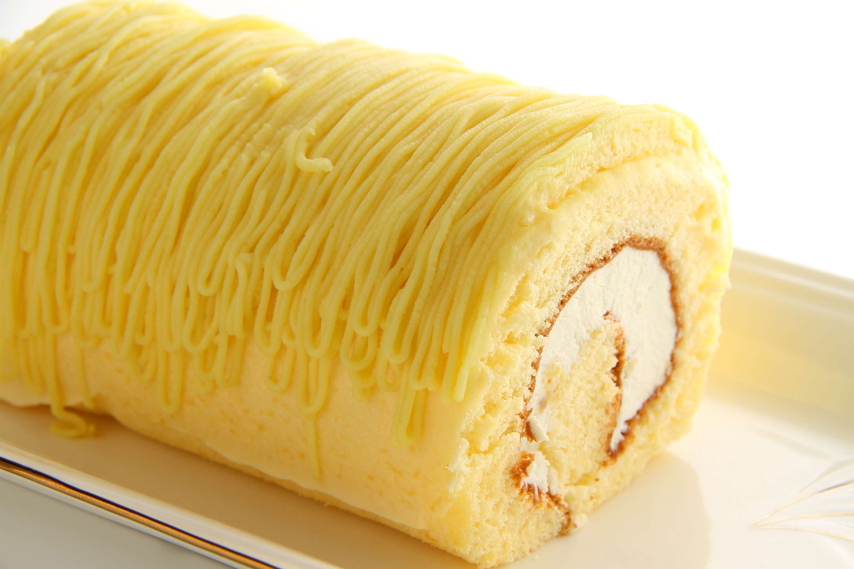 黄金のモンブランロール