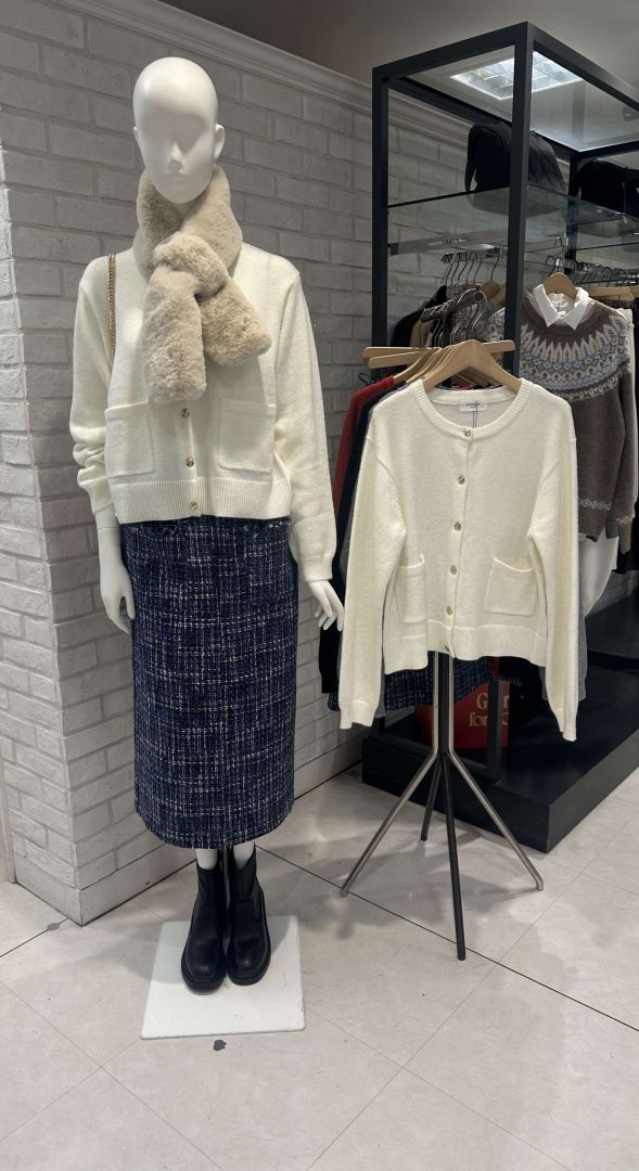 ラメニットカーディガン✨