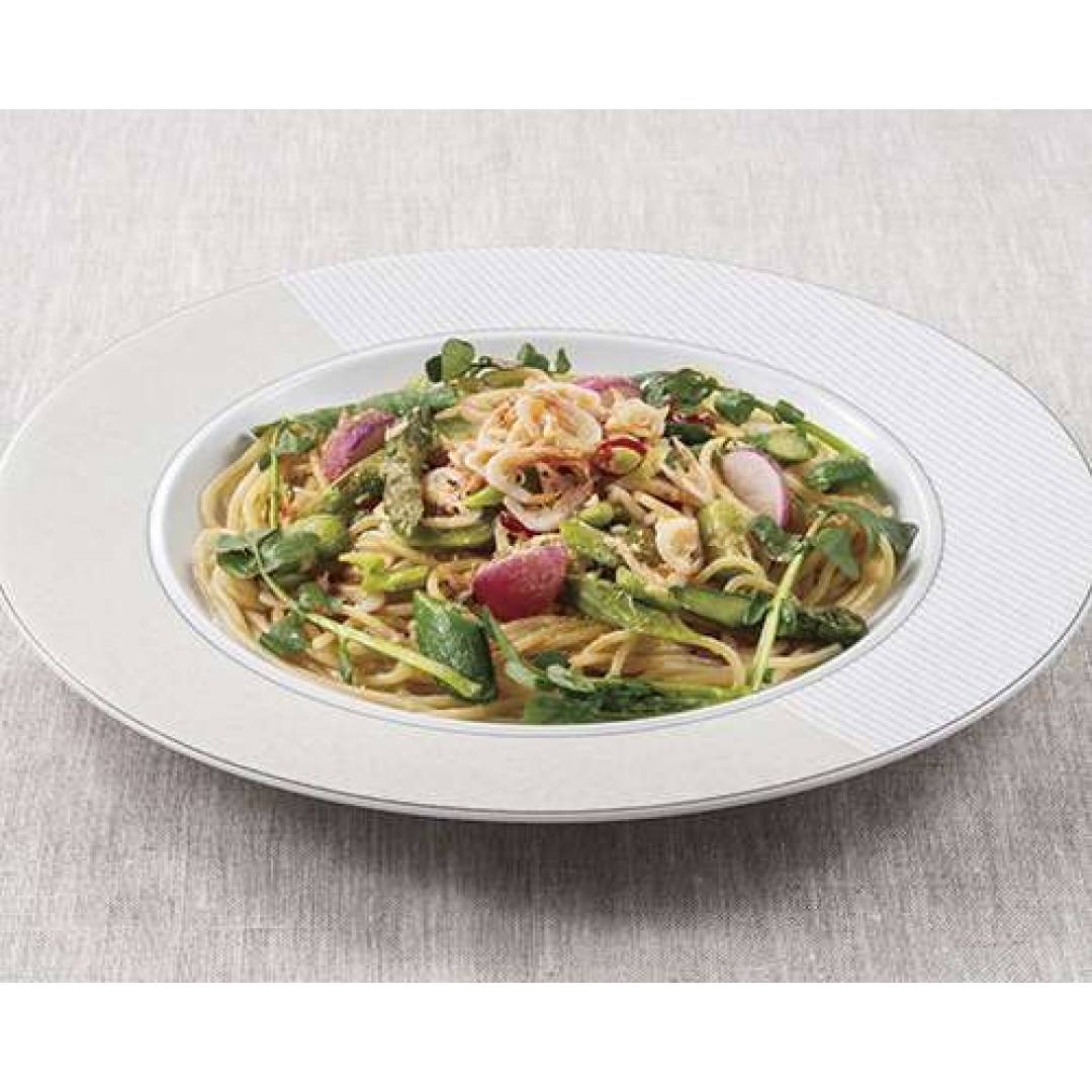 季節限定!旨みたっぷりピリ辛ペペロンチーノ