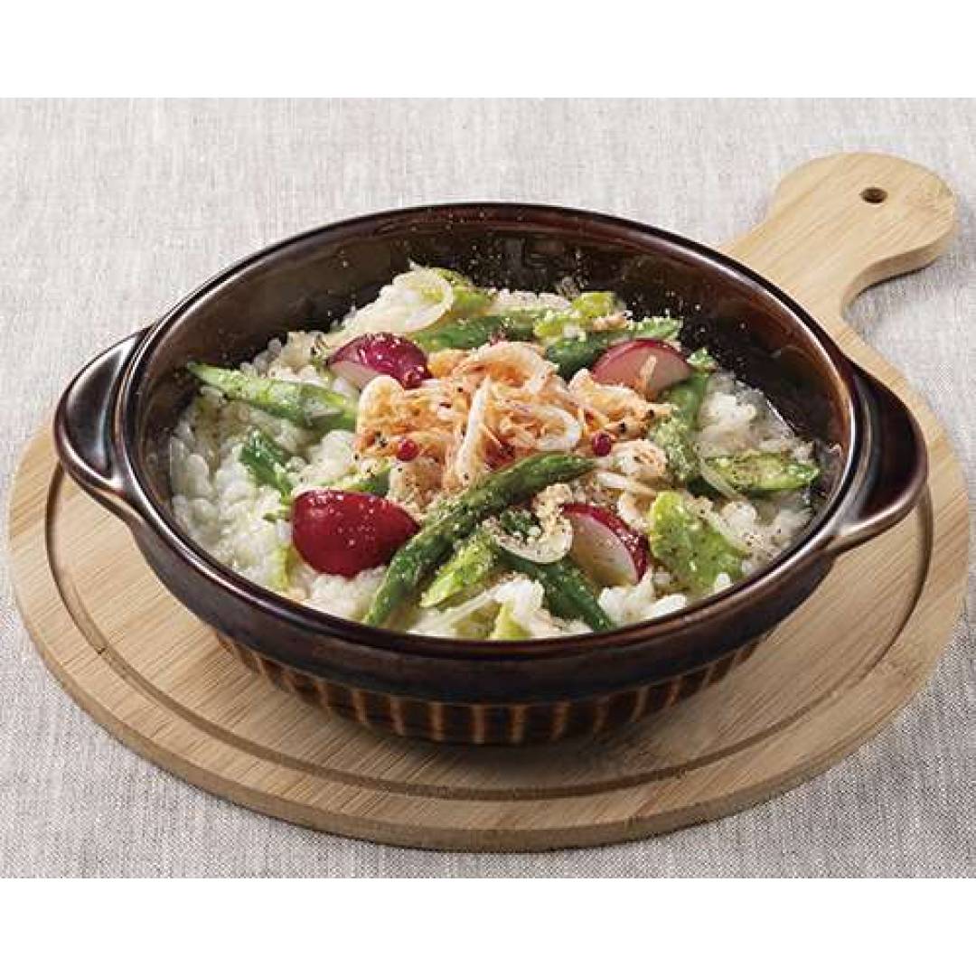 熱々ほっこり♪春野菜のリゾット