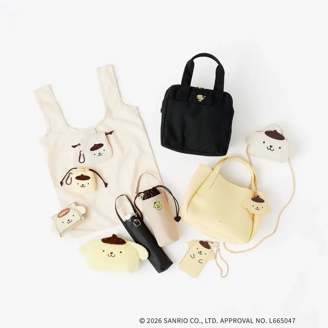 【index】「ポムポムプリン」30周年記念コラボアイテムを2月26日(木)より発売！