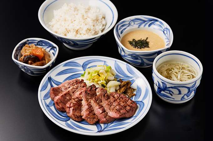 牛たん御膳 肉6切れ