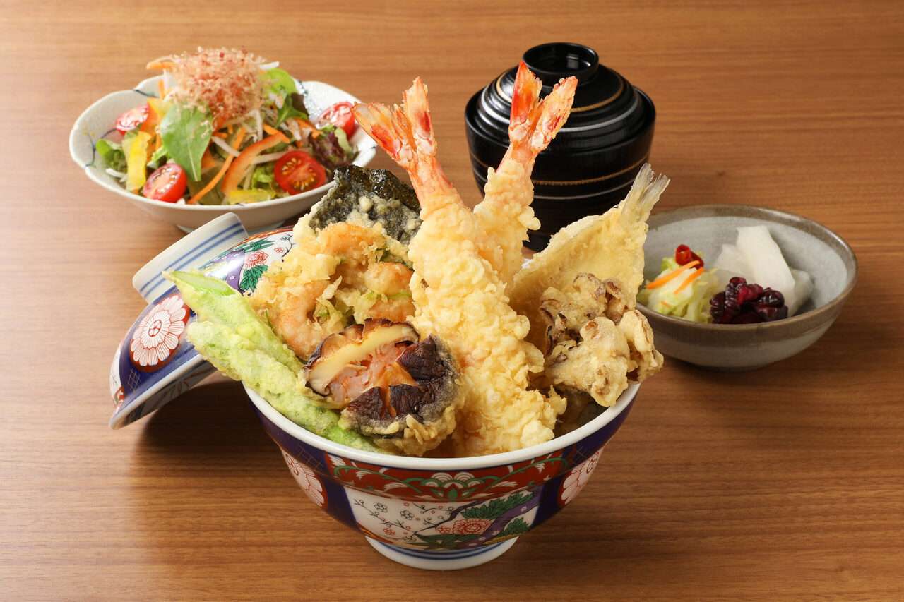 大海老天丼