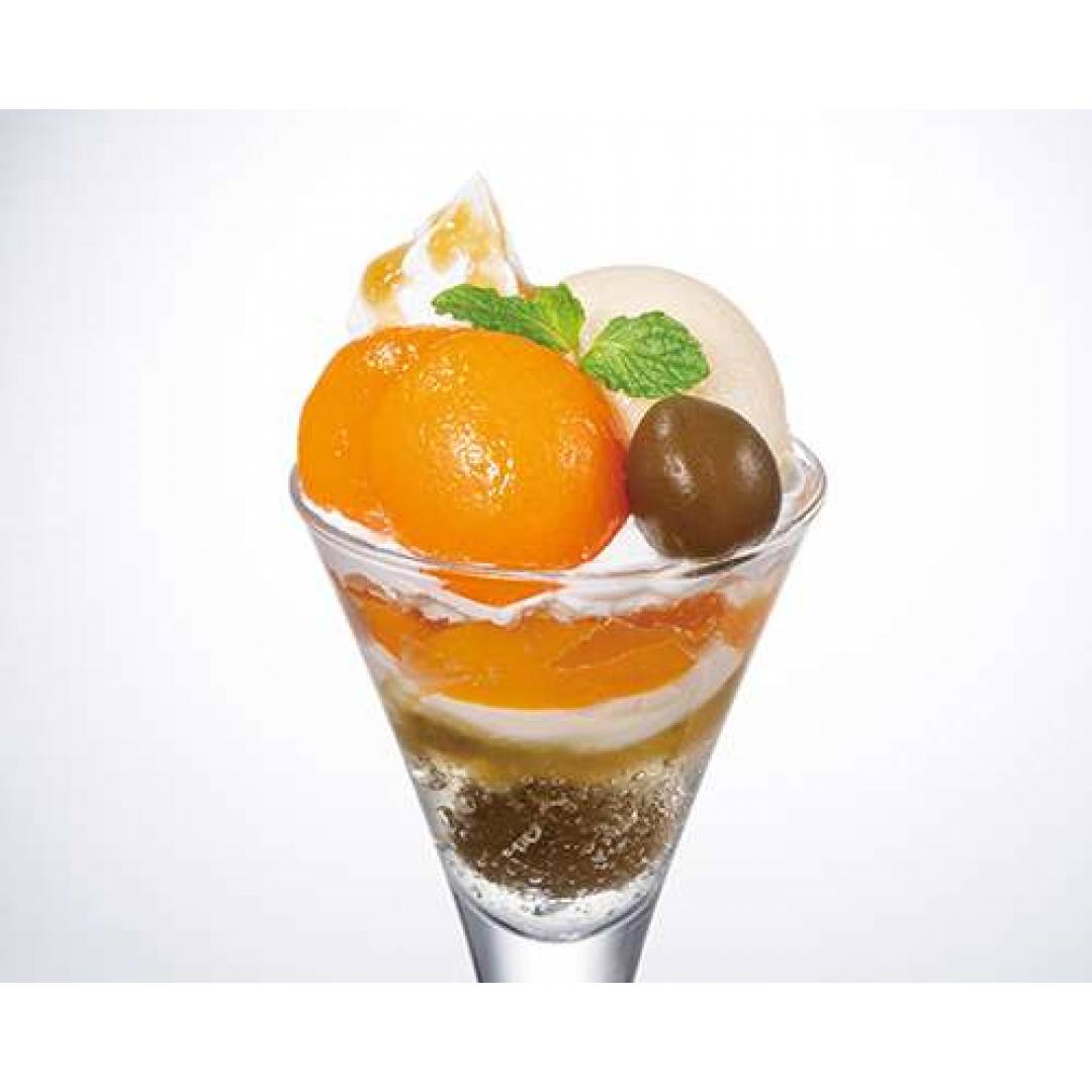 梅とあんずのキュン!とする甘酸っぱい爽やかパフェ◆◇◆