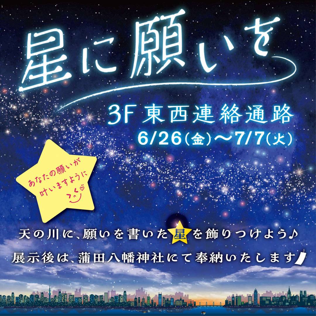 七夕　星に願いを