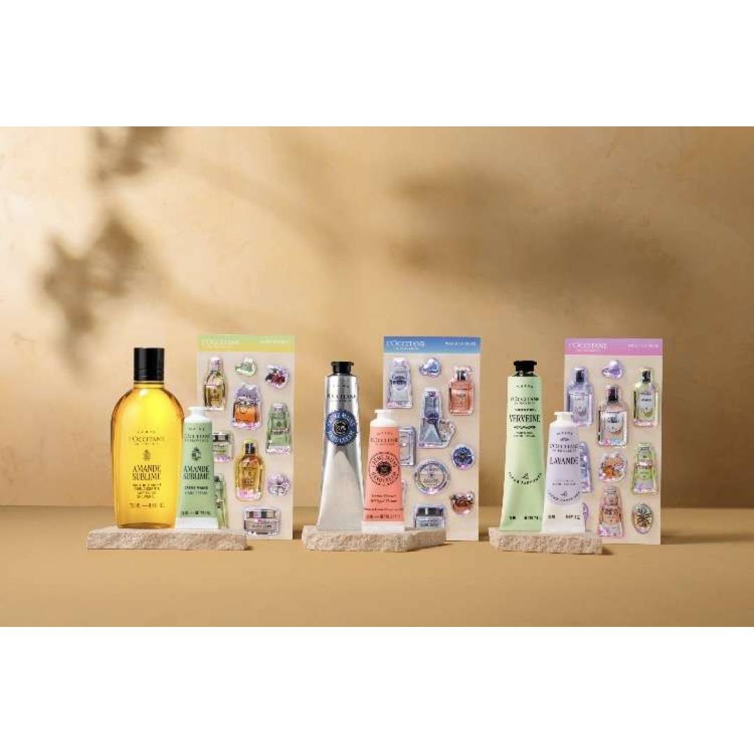 L’OCCITANE en Provence×サンスター文具 50周年特別企画ウォーターシールキット