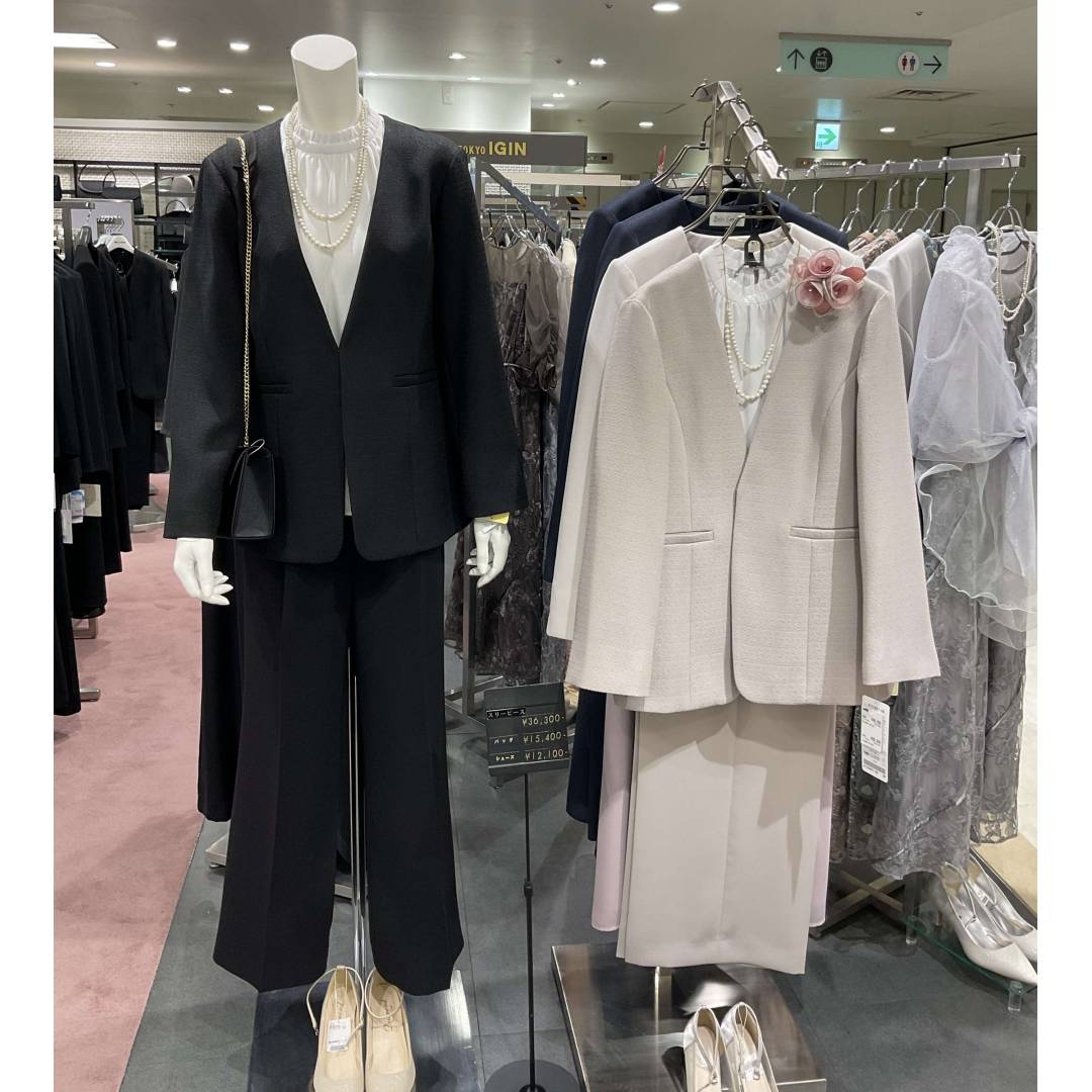 秋のセレモニーウエア入荷