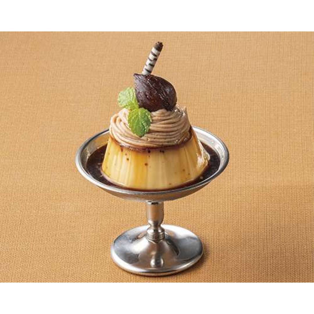 【季節限定】人気のプリンにモンブランを乗せた贅沢デザート◇◆◇